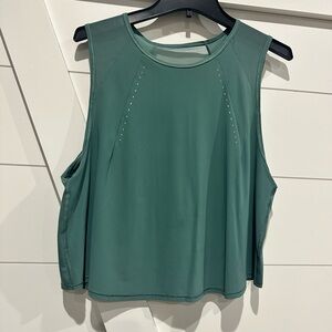 Lululemon Sleeveless Green Top